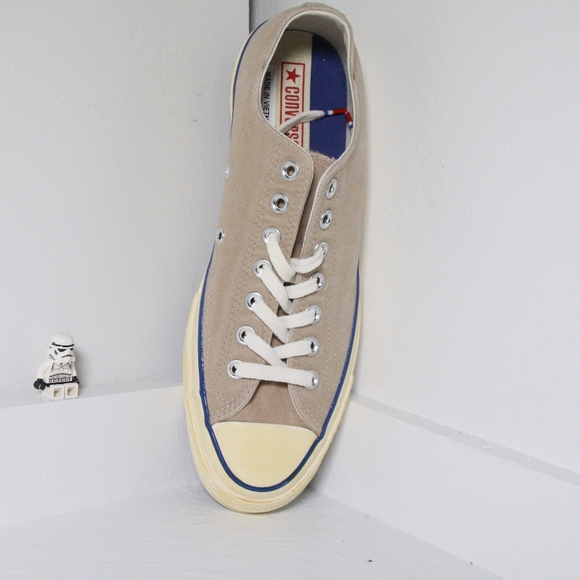 Converse Tan Cream Chuck 70s All Star Low Tops - Picture 4 of 7